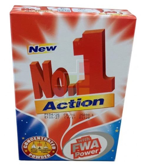 No.1 FWA Detergent Powder 56*100gm